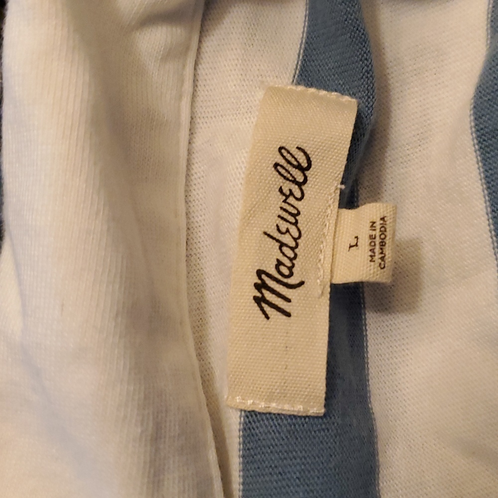 MADEWELL Woman's Top Size Large - Picture 4 of 6